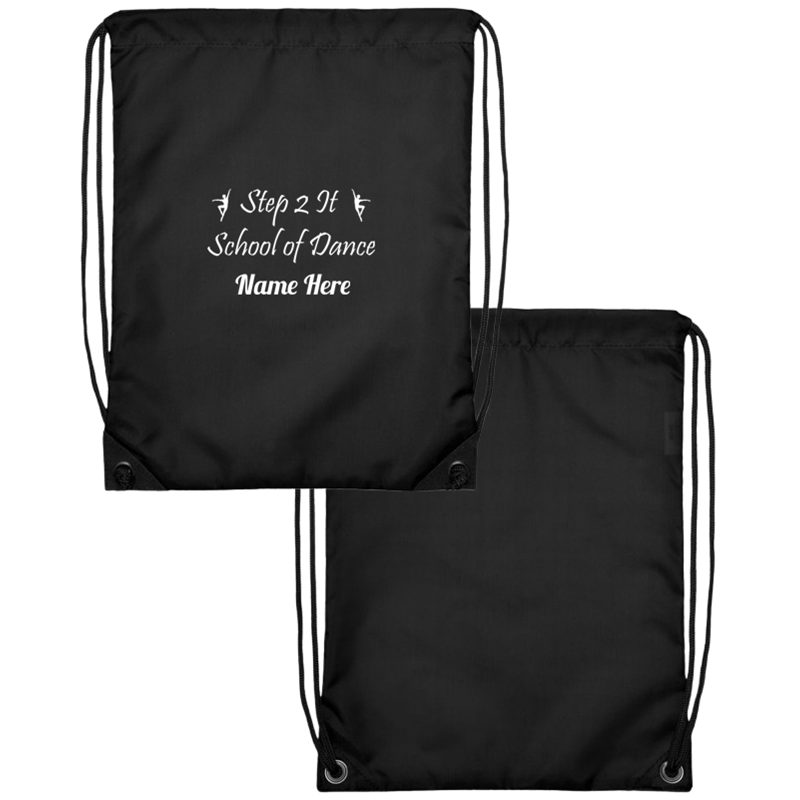 Classic Gymbag, Water resistant fabric. Reinforced corners with gun metal eyelets.