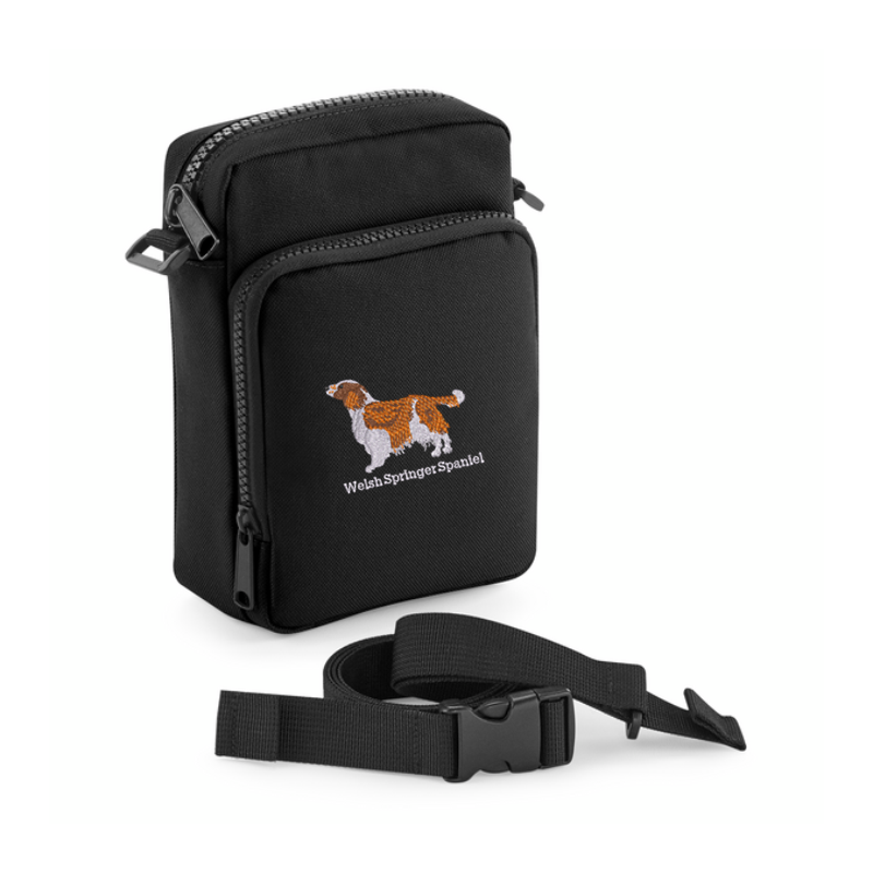 Small modular bag with logo