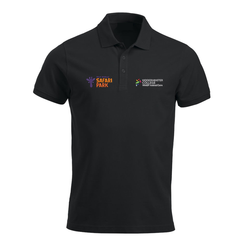 Polycotton Poloshirt embroidered logo left & right  breast.