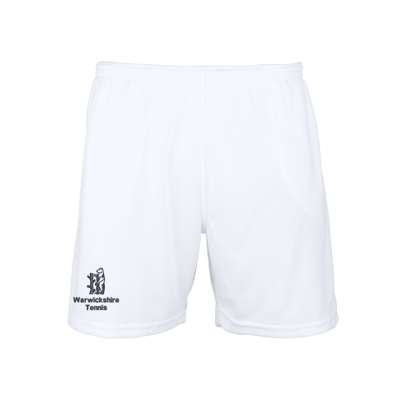 Junior short with embroidered logo.