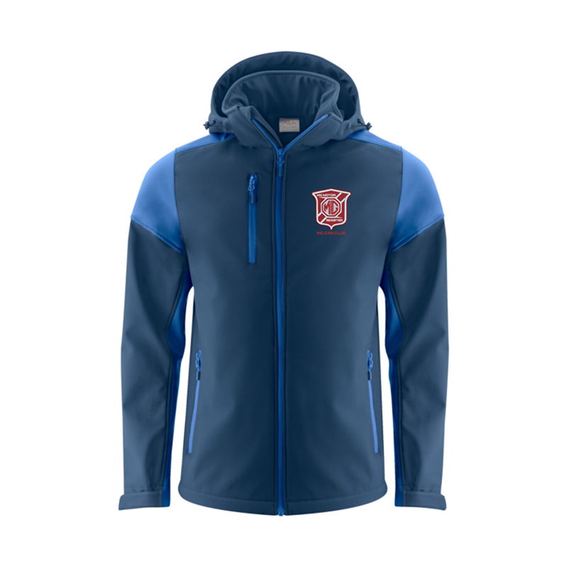 Premium recycled shell jacket with embroidered logo