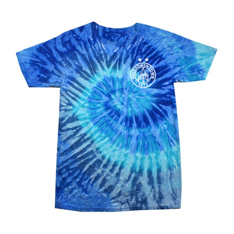 Stand out from the crowd wearing our rainbow tie-dye shirt. It features a double-needle stitched neckline and comes all Yeltz!