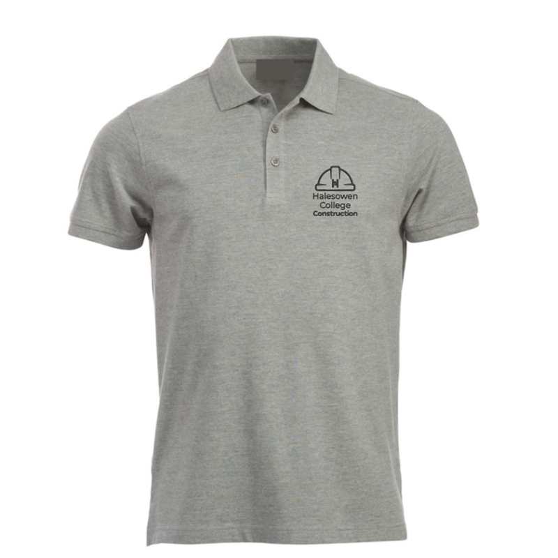 Workwear poloshirt with embroidered logo.